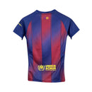 CAMISA FEMININA DO BARCELONA 26/27 VERMELHO E AZUL
