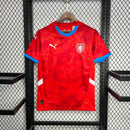 CAMISA DA SELEÇÃO DA REPUBLICA TCHECA 25/26 VERMELHO